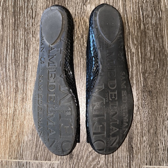 Sam Edelman Caper Snakeskin Ballet Flats - Picture 4 of 6